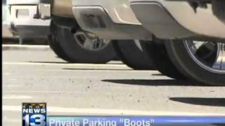 Council slows talk on parkinglot boots [upl. by Osi982]