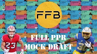 12 Team PPR Mock Draft 2023  Picks 2 amp 8 [upl. by Yelyac]