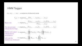 POS Tagging Named Entity Recognition Hidden Markov Model [upl. by Nyrem]