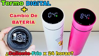 Termo Digital inteligente  Como Hacer El Cambio De Bateria ¿caliente frio por 24 horas [upl. by Nimesh973]