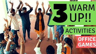 3 warm up activities before team building session  Team building games [upl. by Kahle240]