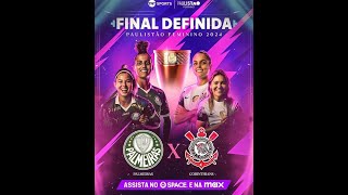 PREVISÃO PALMEIRAS X CORINTHIANS QUEM LEVA O PAULISTA FEMININO 2024 [upl. by Tirza504]