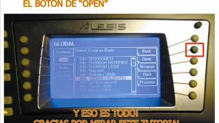 TUTORIAL ALESIS FUSION 6HD [upl. by Yelwah327]