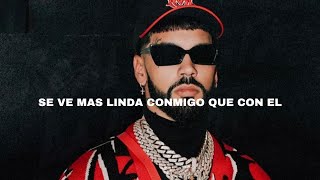 Se ve mas linda conmigo que con el anuel  Renn y Yexel  Maquillaje IA Remix Letra [upl. by Aissatan]