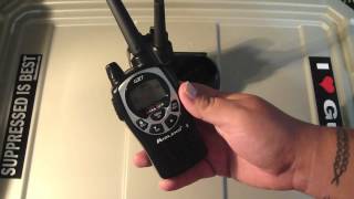 Midland GXT1000V4 Radios Walky Talky Hand Held Review and Thoughts [upl. by Malchus]