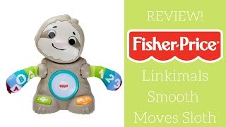 REVIEW FisherPrice Linkimals Smooth Moves Sloth [upl. by Phillips684]