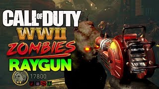 How to get A RAY GUN in WW2 Zombies EASTER EGG [upl. by Arihday]