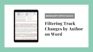 How to Accept or Reject Track Changes in Word 2016 [upl. by Galliett]