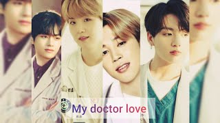 My doctor love part 9 ❣️😂😂   jikooklovestory  teagilovestory  naamjin  jhope [upl. by Hanavas]