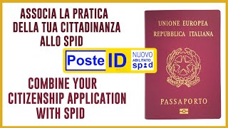 ASSOCIA LA PRATICA DELLA TUA CITTADINANZA CON LO SPID Combine your citizenship app with SPID [upl. by Petta]