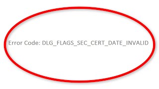 How To Fix This Site Not Secure  DLGFLAGSSECCERTDATEINVALID Microsoft Edge  Windows 1087 [upl. by Laband]