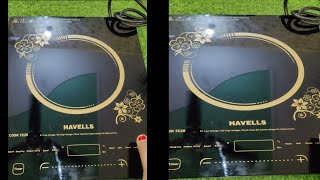 Havells Induction Cooktop TC 20 2000 watt Black GHCICDRK120 [upl. by Ulland812]