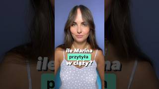 Marina wyznała ile przytyła w ciąży🤰🏻 shorts pregnancy [upl. by Naaitsirhc230]