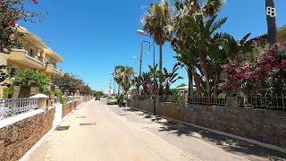 Malia to Stalis 4K Walking Tour [upl. by Curcio]