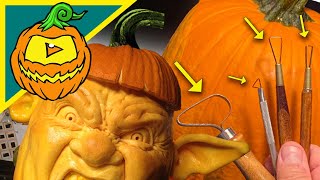 The Best Pumpkin Carving Tools amp Tips from the MASTER [upl. by Manas]