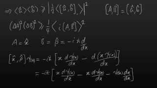 Heisenberg Uncertainty Principle Proof by Commutators [upl. by Arvell695]