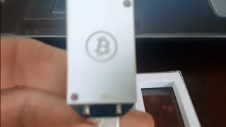 USB ASIC MINER 336 MHs  майнинг биткоинов [upl. by Egdirdle600]