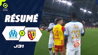 OLYMPIQUE DE MARSEILLE  RC LENS 2  1  Résumé  OM  RCL  20232024 [upl. by Rhodes]