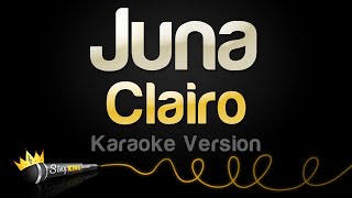 Clairo  Juna Karaoke Version [upl. by Ayimat]