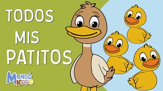 Todos los patitos se fueron a nadar  Canciones Infantiles Tradicionales en Español [upl. by Aciret]