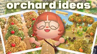 10 NEW Ideas for Orchards in Animal Crossing 🌳 [upl. by Agan682]