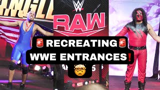 WWE Cosplay amp Epic Entrances at Fanatics Fest NYC [upl. by Leirvag]