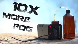 How To Make a Cheap Fog Machine 10 Times More Powerful [upl. by Publias]