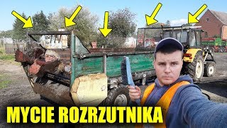 Mycie Rozrzutnika ☆Babcia Mówi RUSKIE Maszyny Najlepsze ☆Vlog z Podwórka [upl. by Rochella]