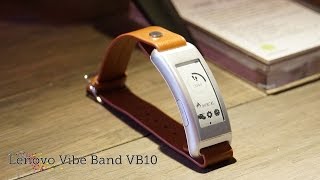 Lenovo Vibe Band VB10  Handson [upl. by Hannis28]