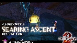 Guild Wars 2  Jumping Puzzle  Searing Ascent [upl. by Dian]