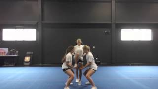 Advanced Cheerleading Stunt Progression Elevator Prep [upl. by Poulter]