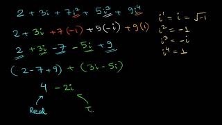 How to classify complex numbers example Hindi [upl. by Etnoid227]