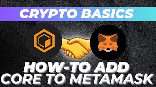 How to Add Core Chain Mainnet to Metamask [upl. by Oremor]