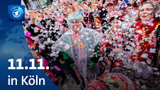 Köln startet in den Karneval [upl. by Neehsuan]