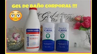 Lactovit Gel corporal  Gel de baño Grisi neutro [upl. by Sheng]