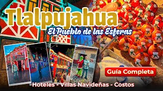 Tlalpujahua el pueblo de la eterna navidad🎄🎅 Hoteles Villas Navideñas y Costos michoacán [upl. by Redfield]