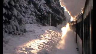 Die Harzer Schmalspurbahnen im Schnee  Der Harz in weißer Pracht [upl. by Ecnatsnoc]