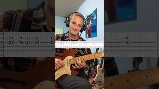 SpongeBob SquarePants “Aloha” song on guitar 🎸spongebob guitarlesson guitartabs [upl. by Aowda981]