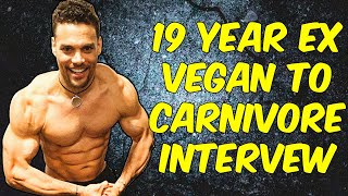 19 Year Ex Vegan To Carnivore From Old Man To BEAST [upl. by Glynnis329]