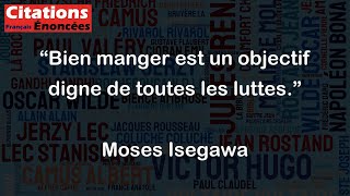 Bien manger est un objectif digne de toutes les luttes  Moses Isegawa [upl. by Annahoj]