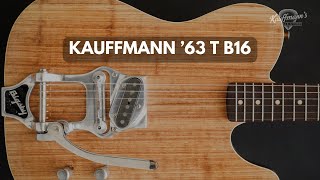 Kauffmann ’63 T B16 [upl. by Jeth97]