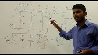 Millmans Theorem in Electrical Networks [upl. by Eetnahs151]