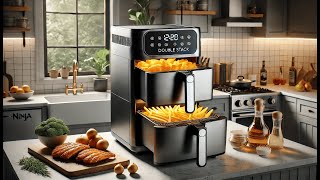 🍟 Ninja Double Stack Air Fryer Review 🍟 [upl. by Eilesor]