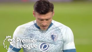 Kieffer Moore heads in Bournemouths second against Crystal Palace  Premier League  NBC Sports [upl. by Karina147]