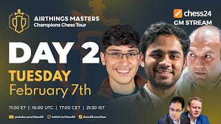 Airthings Masters Day 2 ft Carlsen Nakamura amp So  Leko amp Gustafsson [upl. by Eceinwahs]