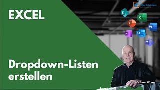 Excel DropdownListen erstellen [upl. by Ardie]