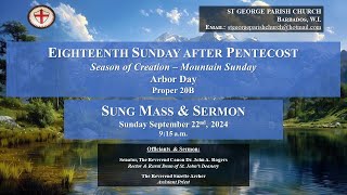 Eighteenth Sunday after Pentecost Proper 20B [upl. by Langbehn852]