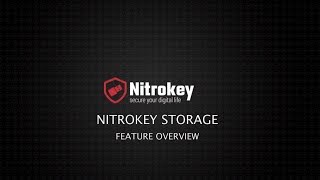 Nitrokey Storage Feature Overview [upl. by Graeme]