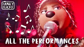 All of Rositas Songs in Sing and Sing 2 🐷🪩  10 Minute Compilation  Movie Moments  Mini Moments [upl. by Oconnor]