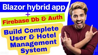 Build a User amp Hotel Management system in Blazor Hybrid App  Net [upl. by Pyszka]